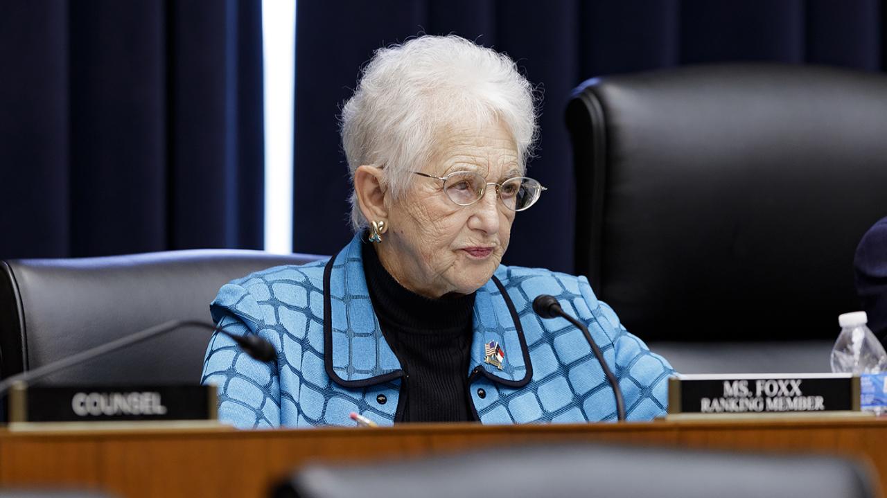 Rep. Virginia Foxx injured outside House chamber in Capitol building